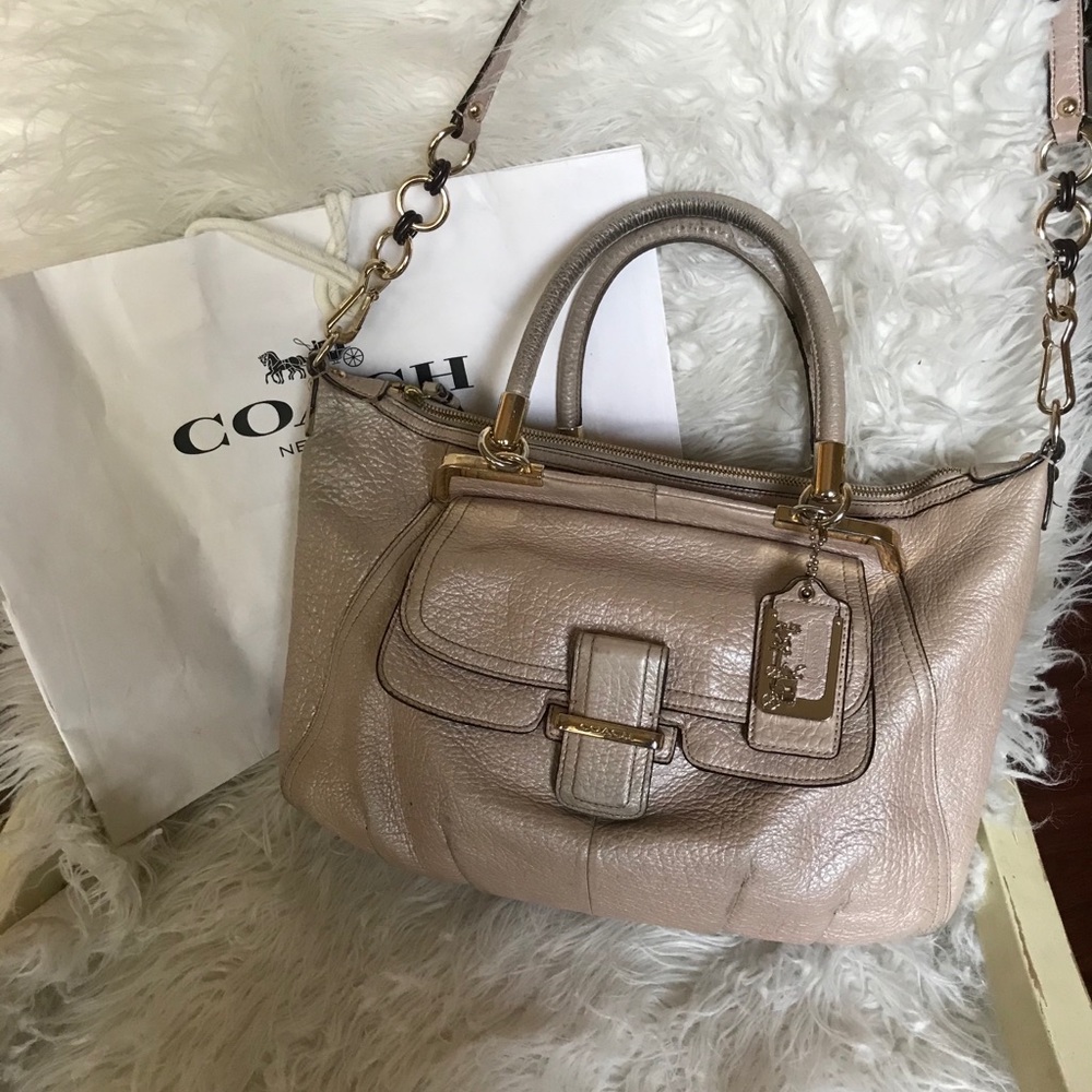 Coach Rose Gold Bag